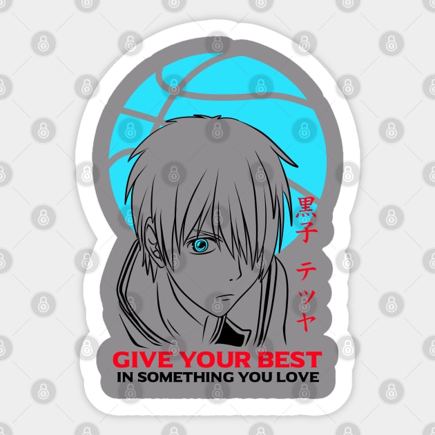 Basketball Anime Quotes Sticker by mazyoy